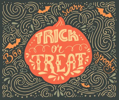 Trick or treat Halloween quote